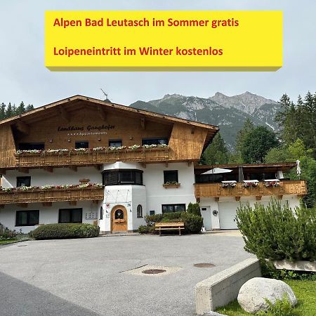 W5 Haus Ganghofer Apartamento Leutasch Exterior foto